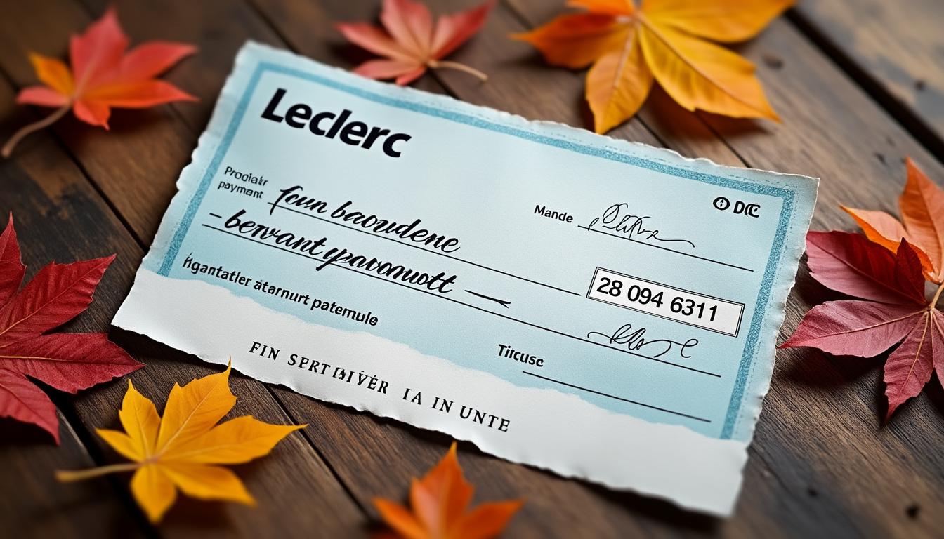 découvrez tout ce qu'il faut savoir sur le chèque différé leclerc : fonctionnement, avantages et conditions pour effectuer vos achats en toute sérénité.