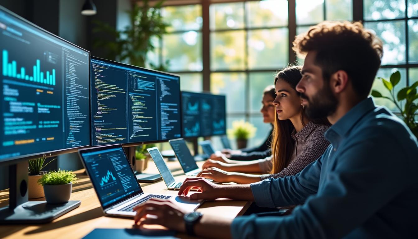 découvrez notre formation en data analyst pour maîtriser l'analyse de données, les outils statistiques et les techniques de visualisation afin de devenir un expert en prise de décision basée sur les données.