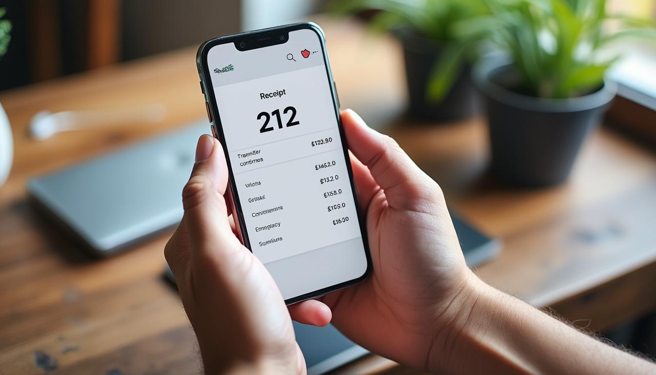 effectuez facilement un virement bancaire de 212 euros en toute sécurité et rapidité grâce à notre guide pratique.
