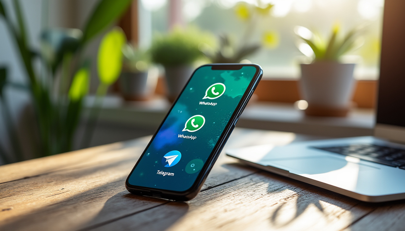 découvrez deux applications populaires de messagerie instantanée pour communiquer rapidement et facilement.