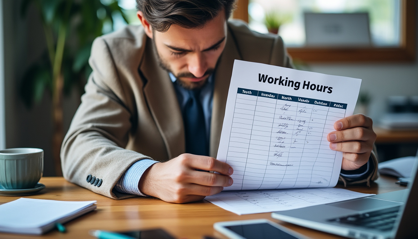 découvrez tout sur le travail de 45 heures par semaine : avantages, inconvénients et conseils pour bien gérer votre temps.