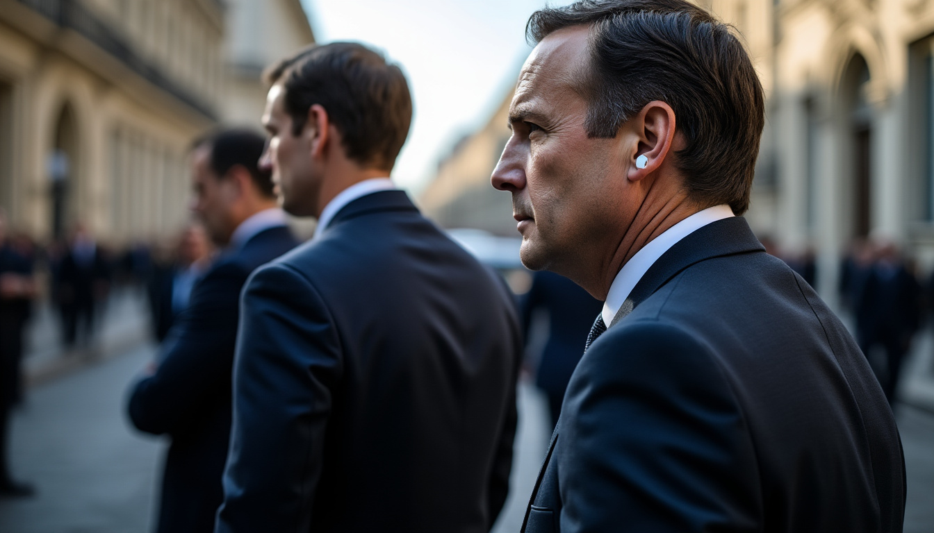 découvrez le salaire d'un garde du corps de macron et les spécificités liées à cette fonction de protection rapprochée.